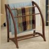 Betsy Blanket Rack Walnut Finish