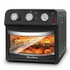 12-Liter Air Fryer with Advanced Multi-Function Cooking – Grill, Air Fry, Defrost, Bake, Presets for French Fries, Pizza, Chicken, Fish, and Toast